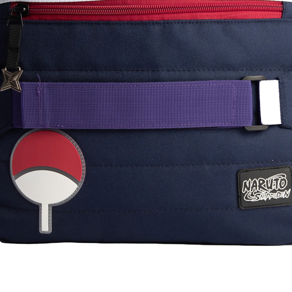 Mochila Naruto Sasuke Con Porta Laptop Edición Especial Original