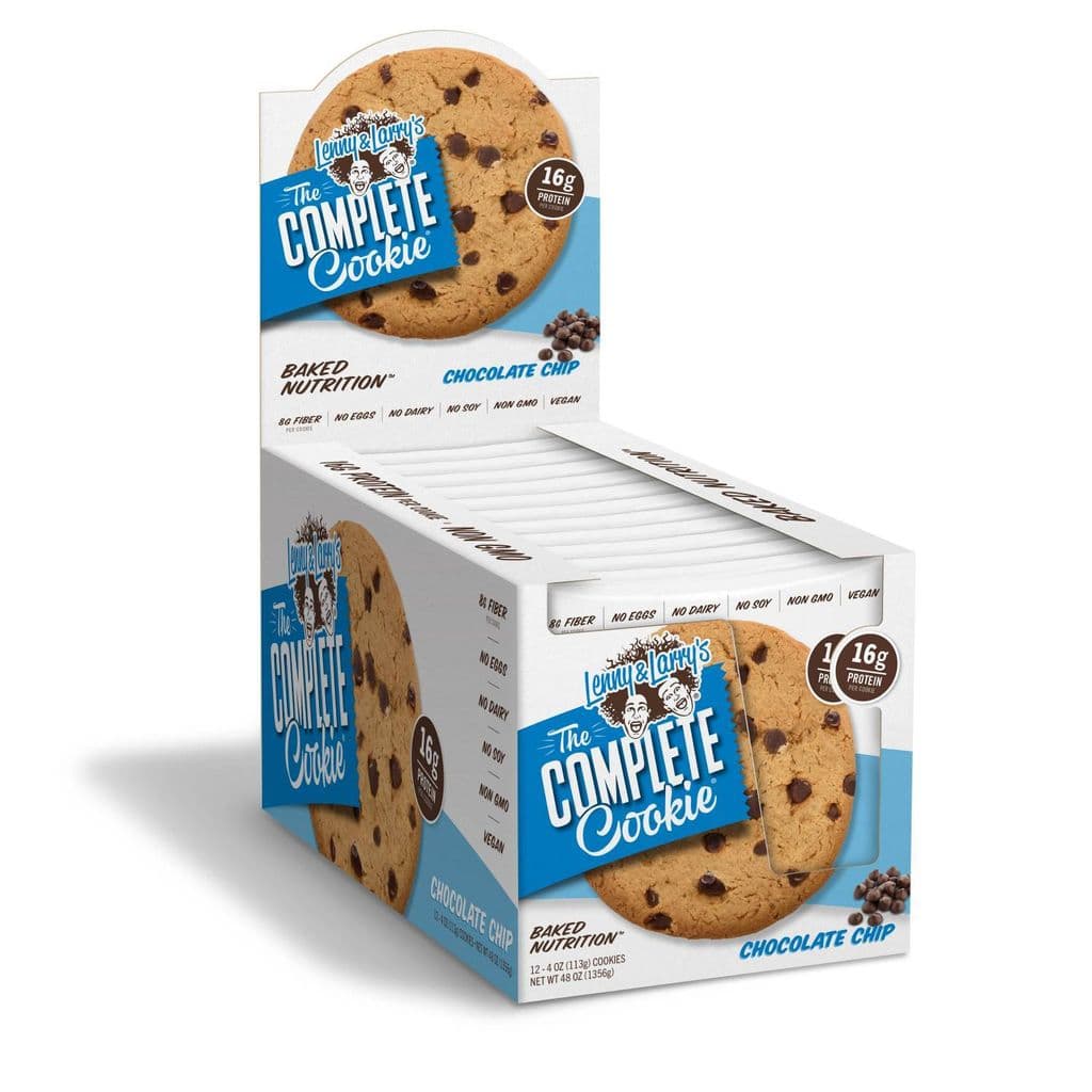 Caja de Galleta Lenny Larry sabor Chocolate Chip (12 pzas)