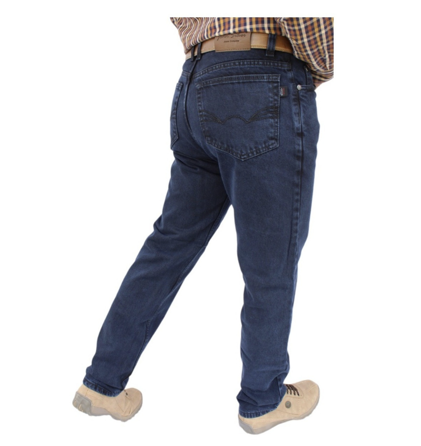 Pantalón Vaquero de Mezclilla Rígida Para Hombre John Silver 