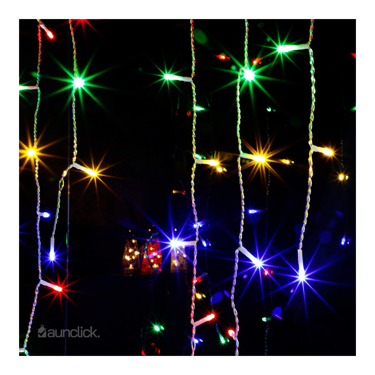 Serie Navideña Cascada Led 10 mts 500 Luces Navidad - Multicolor