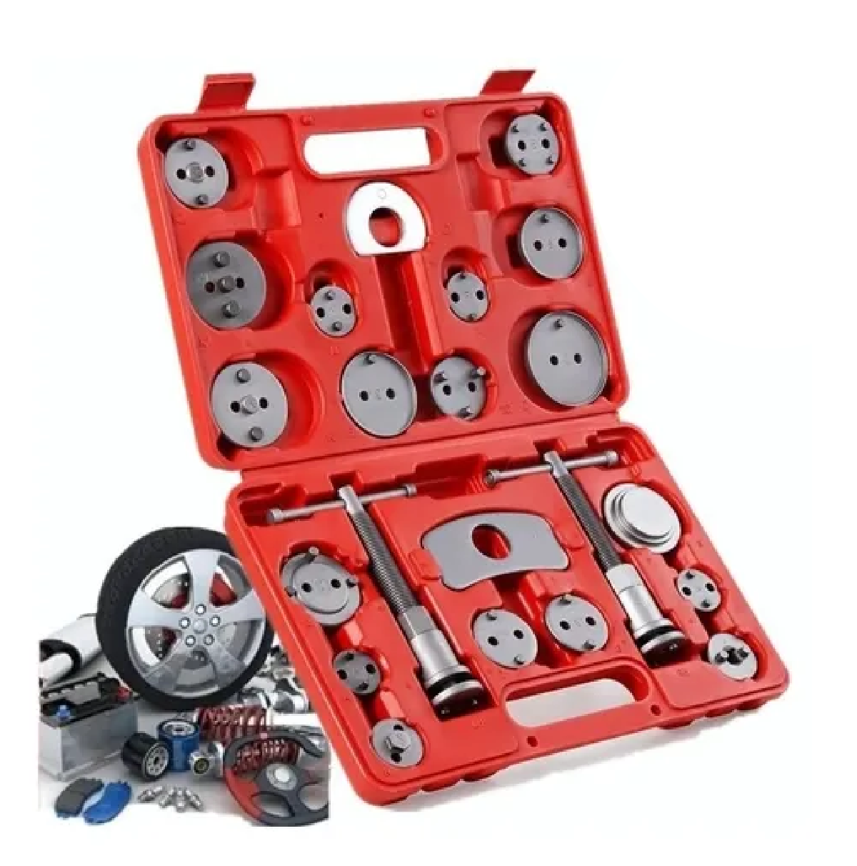 Juego Opresor Pistón Frenos Cambiar Balatas Auto Universa