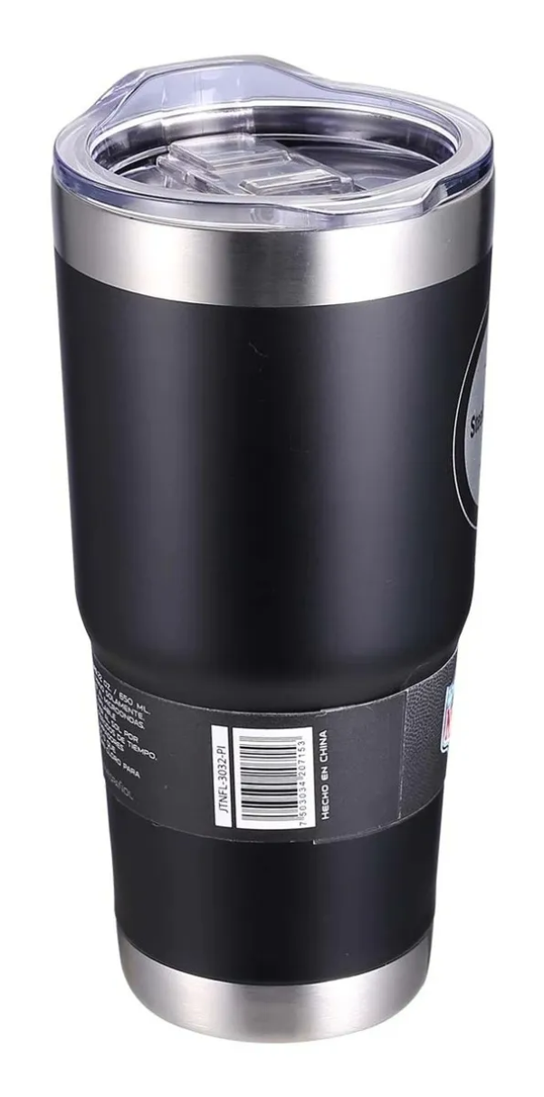 Termo Vaso 22 Oz Acero Inox, Pittsburgh Steelers, Producto Oficial