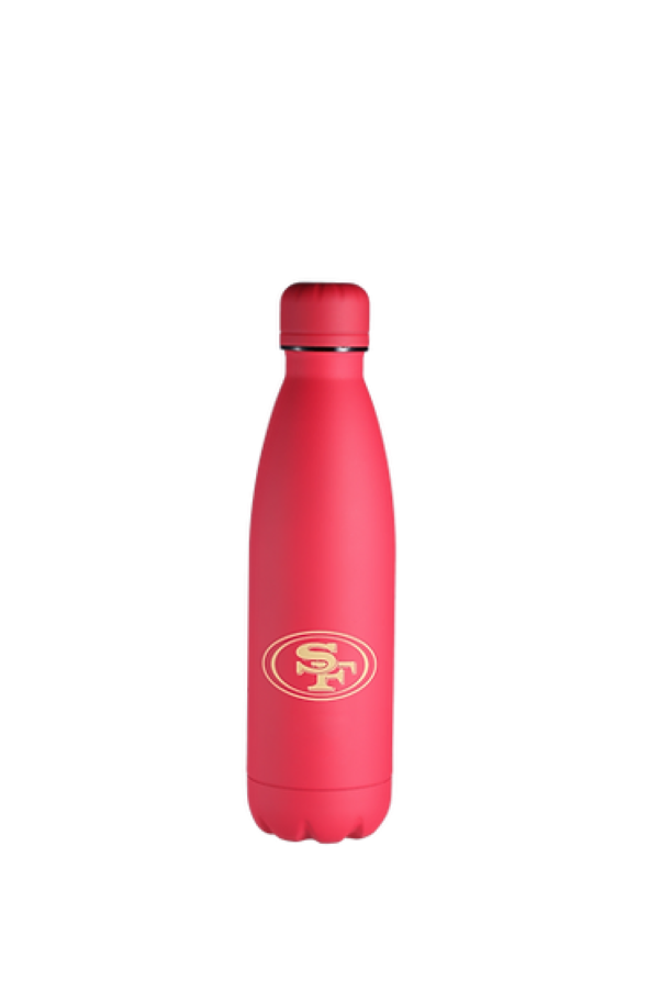 Termo Botella De Acero Inoxidable NFL, Producto Oficial, San Francisco 49ers