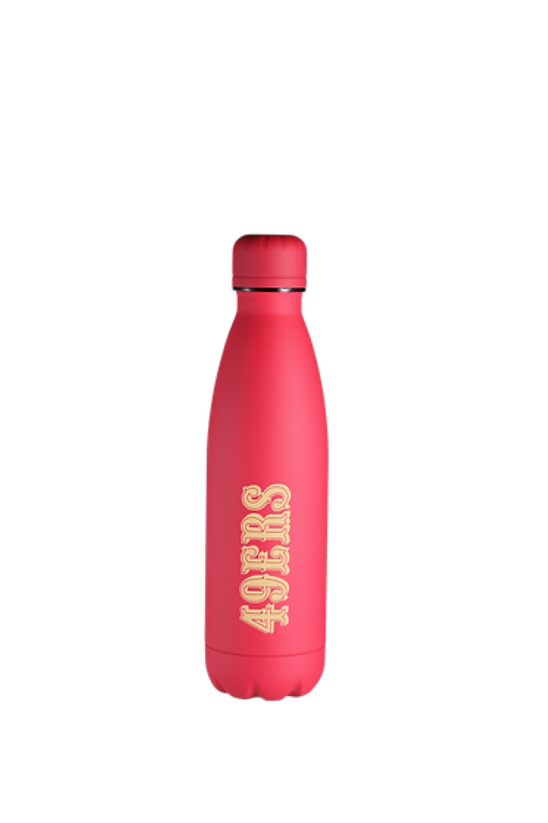 Termo Botella De Acero Inoxidable NFL, Producto Oficial, San Francisco 49ers