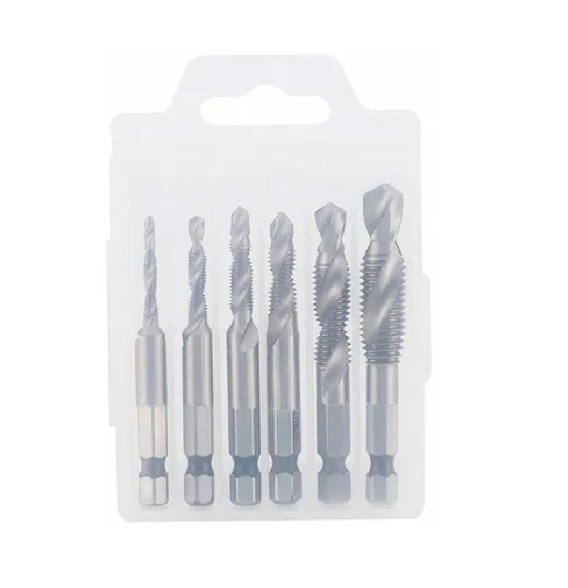 Kit Broca Machuelo Estándar Roscador 1/8 - 3/8