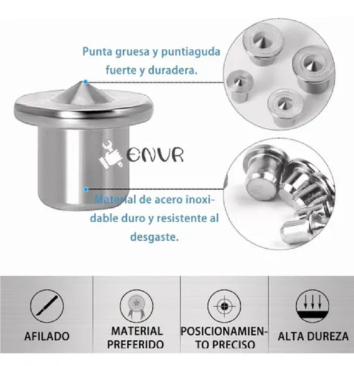 Kit Tapones Centradores Guias Para Tarugos De Madera