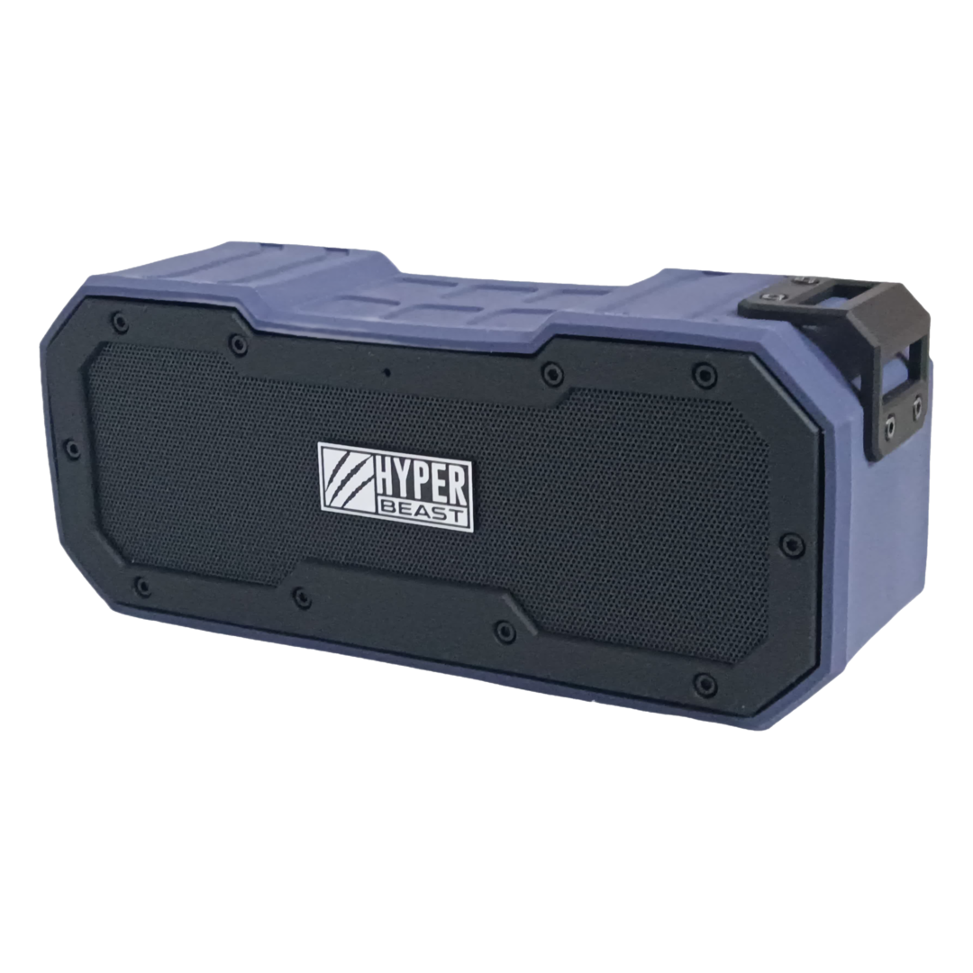 Bocina Bluetooth Hardbox  Origina Uso Rudo Contra Agua Polvo Y Golpes-AZUL