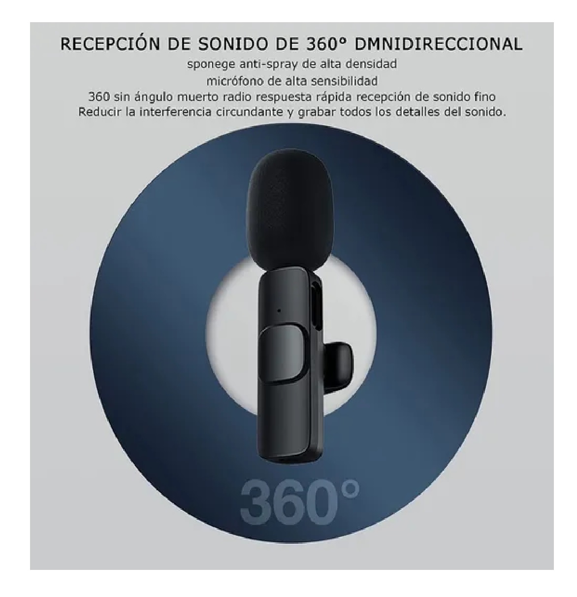 Micrófono Inalámbrico Solapa Para Android,usb Tipo C