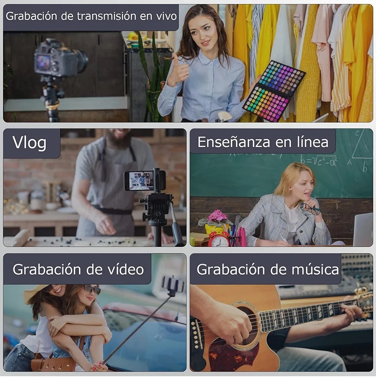 Micrófono Inalámbrico Solapa Para Android,usb Tipo C