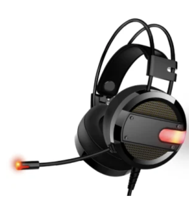 Audífonos Gamer Diadema Alámbrico Estéreo Gaming Pro Headset RGB Led A16