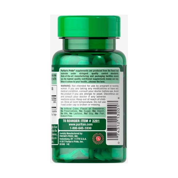 Puritans Pride Selenio Selenium 200 Mcg 100 Tabletas