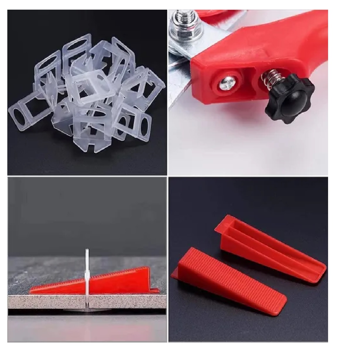 Kit Completo De Nivelador De Baldosas Reutilizable