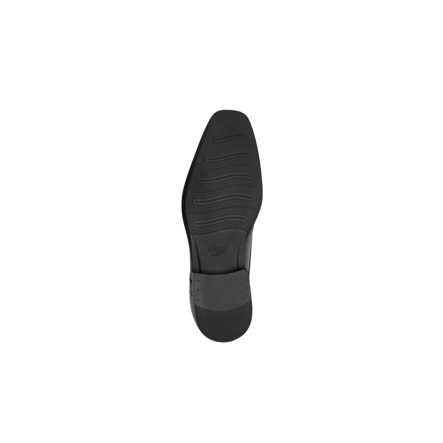 Zapato Derby Con Agujetas Flexi Para Hombre Estilo 90718 Negro