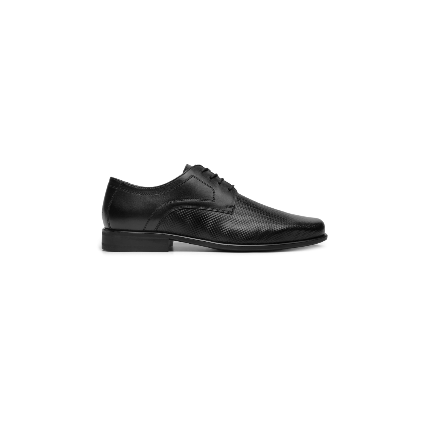 Zapato Derby Con Agujetas Flexi Para Hombre Estilo 90718 Negro