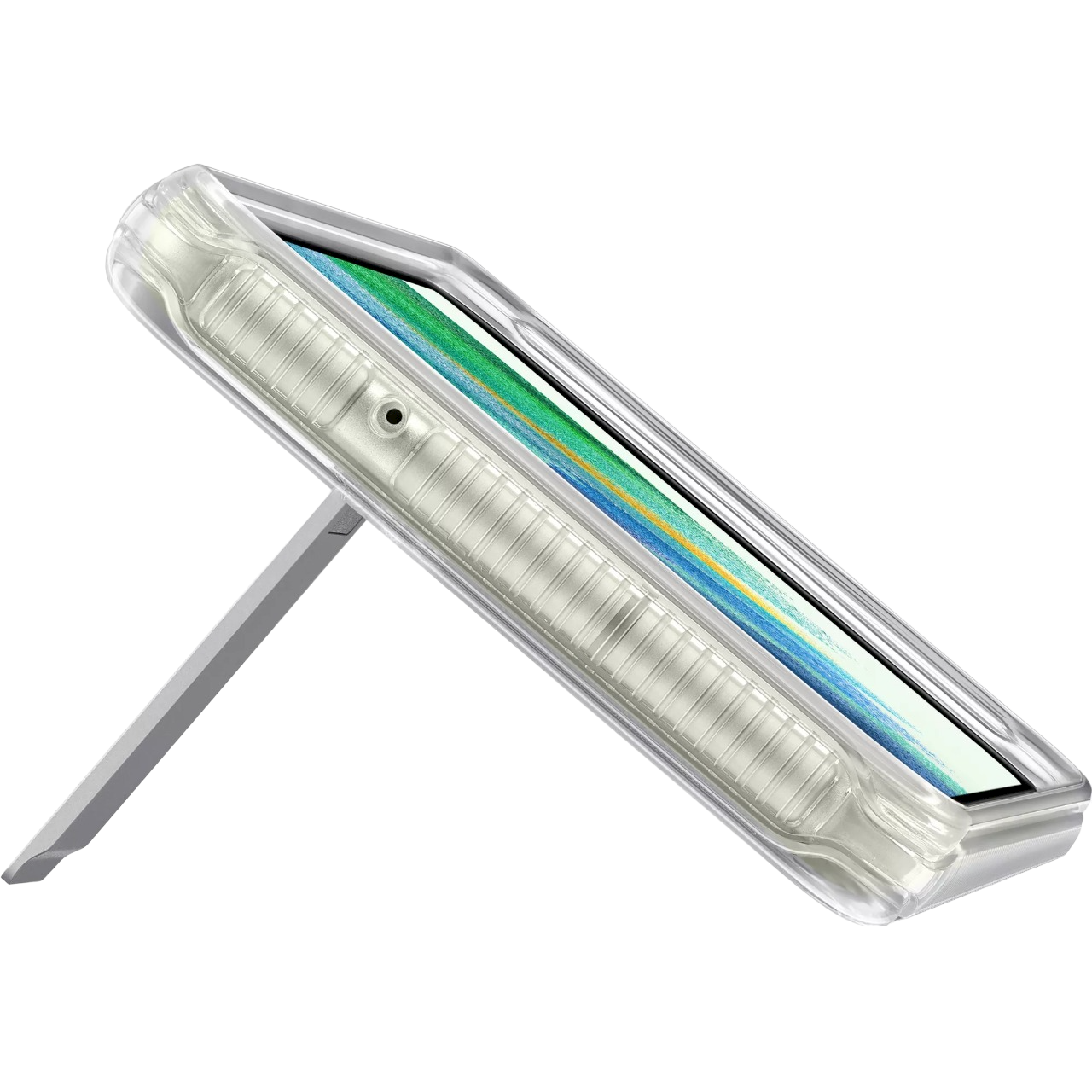 Funda Samsung Clear Standing Cover para Galaxy S21 FE