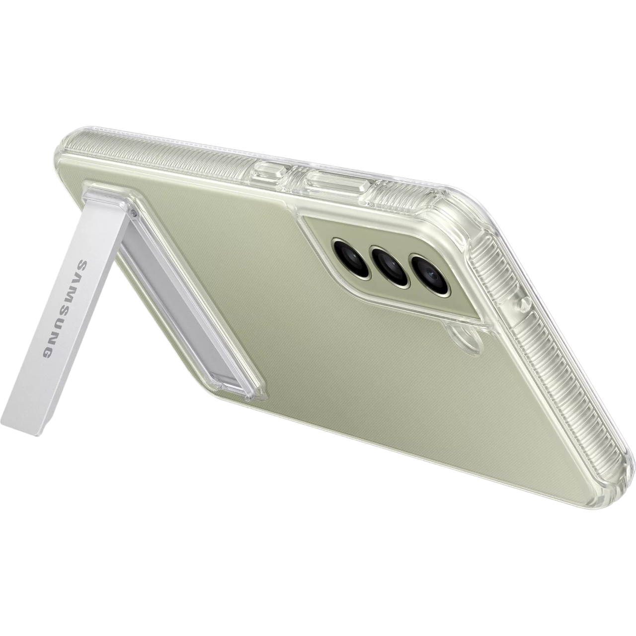 Funda Samsung Clear Standing Cover para Galaxy S21 FE