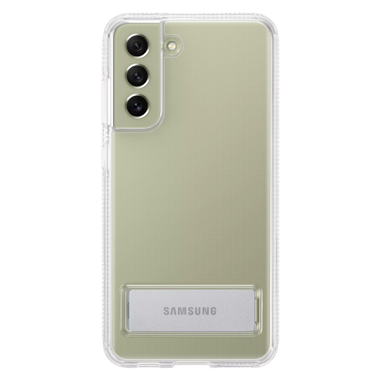 Funda Samsung Clear Standing Cover para Galaxy S21 FE