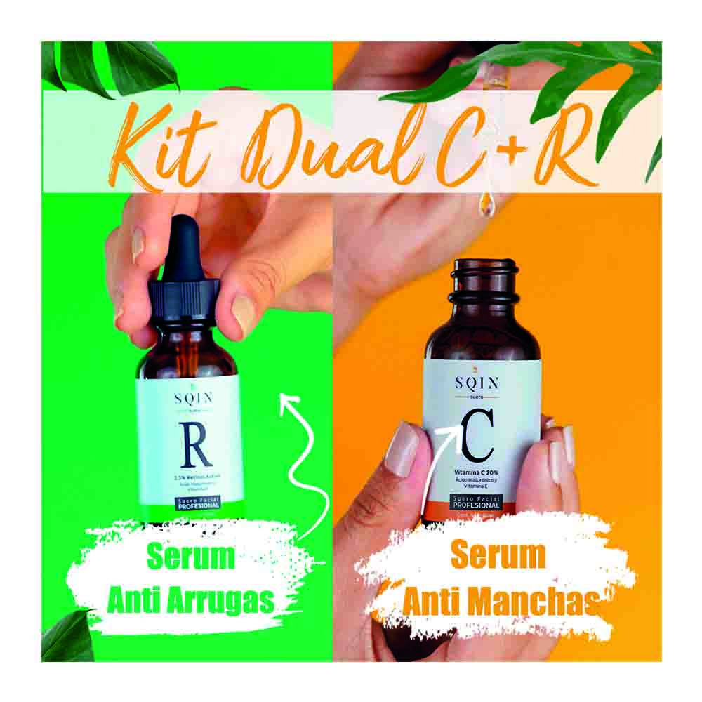 Kit Skincare: Serum Vitamina C y Serum Retinol Activo