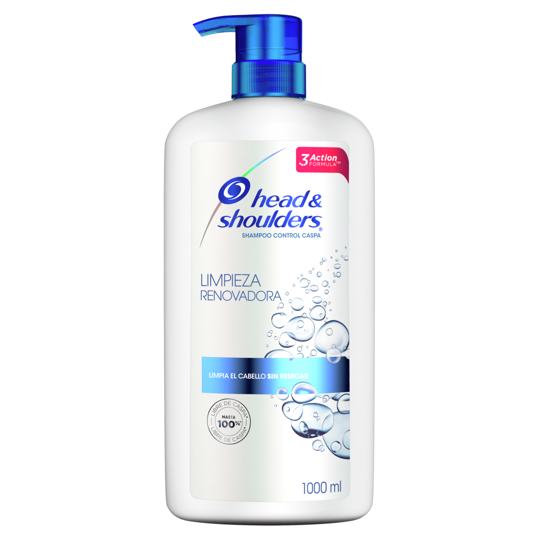Head & Shoulders Limpieza Renovadora Shampoo Control Caspa 1000 ml
