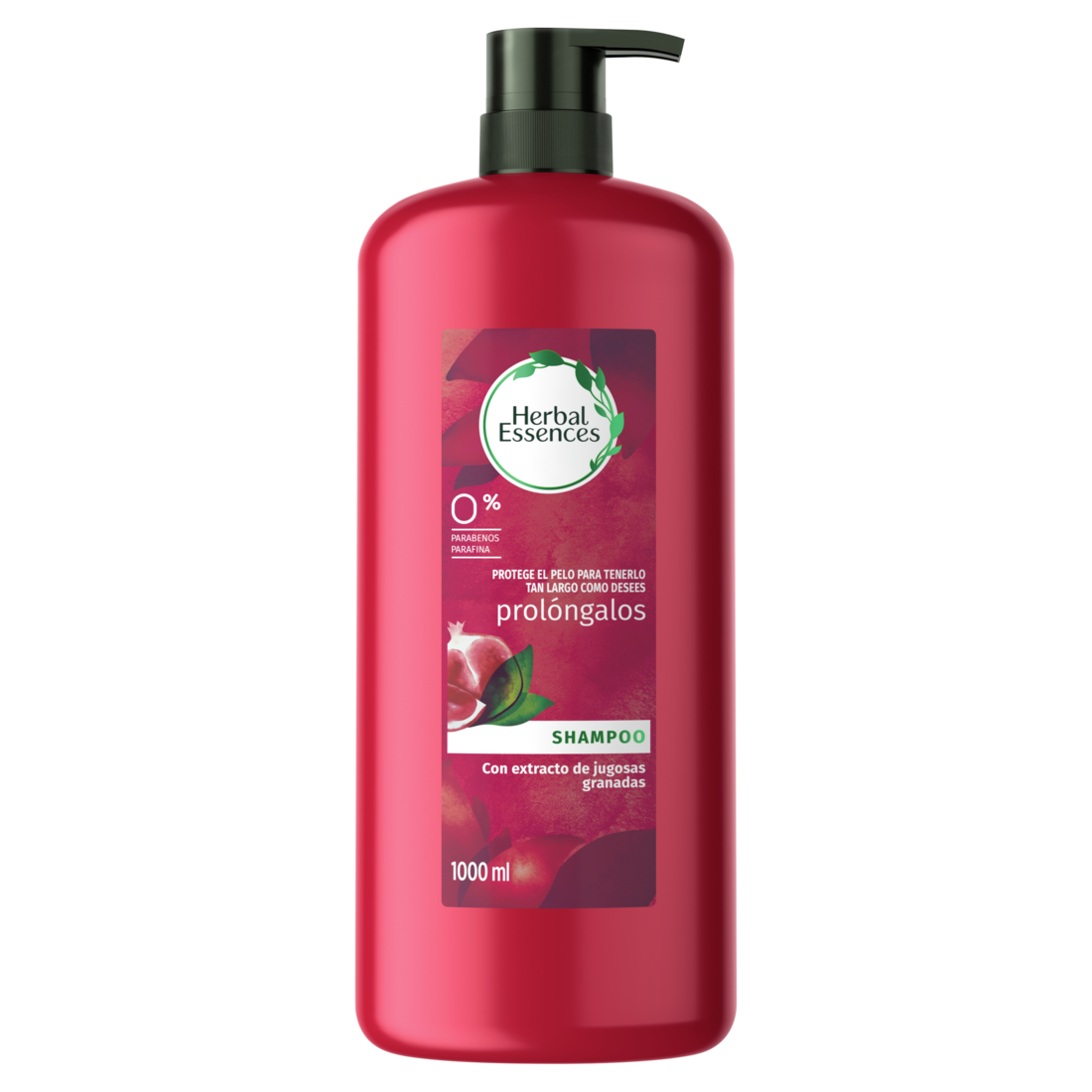 Pack de 9 pzs de Shampoo Herbal Essences Prolóngalo 1 lt. c/u