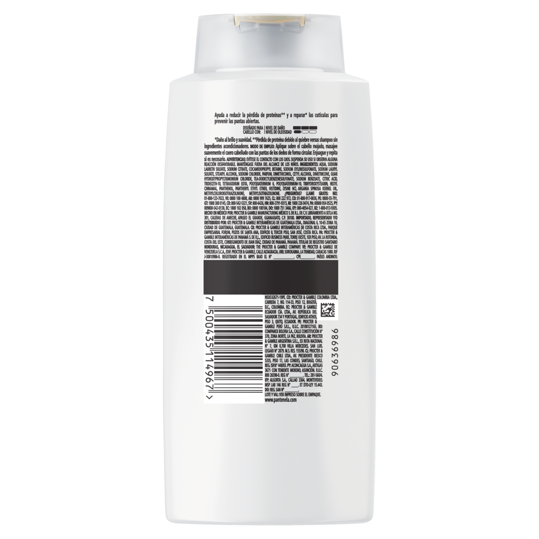 Shampoo con Acondicionador 2 En 1 Pantene Pro-V Restauración 700 ml