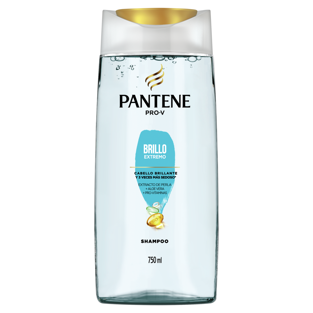Shampoo Pantene Pro-V Brillo Extremo 750 ml