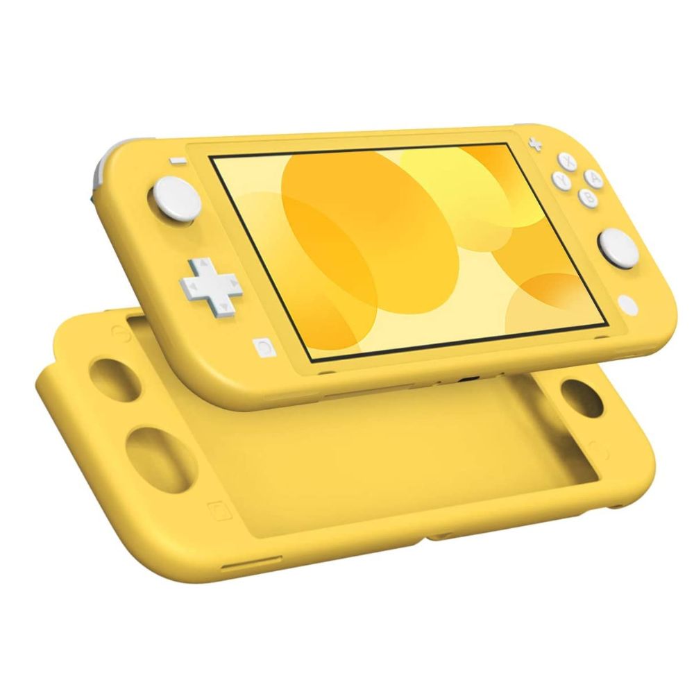 Protector de silicón suave para Nintendo switch lite Gadgets&Fun con gomas para joycon