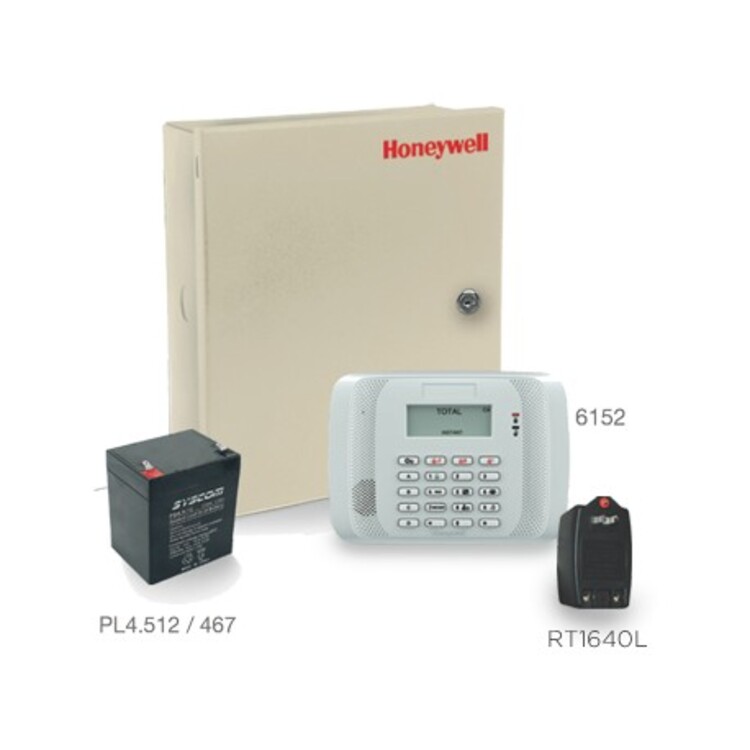 Sistema de alarma VISTA48/6162RF con Gabinete, Transformador y teclado Alfanumérico   