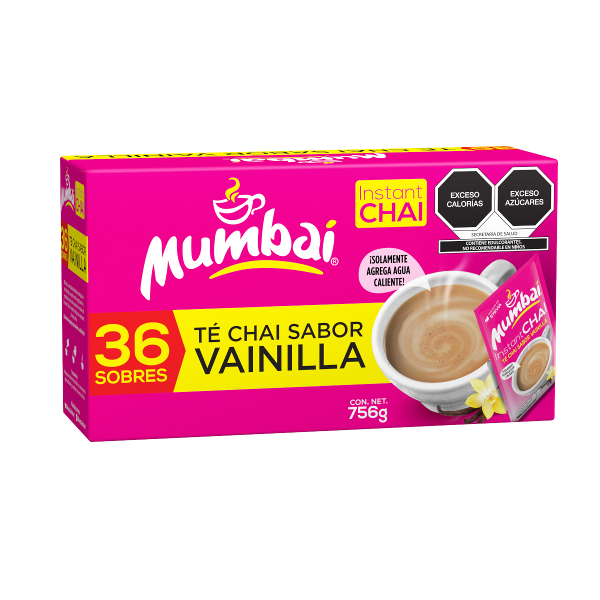 Té Chai Mumbai 36 sobres Sabor Vainilla