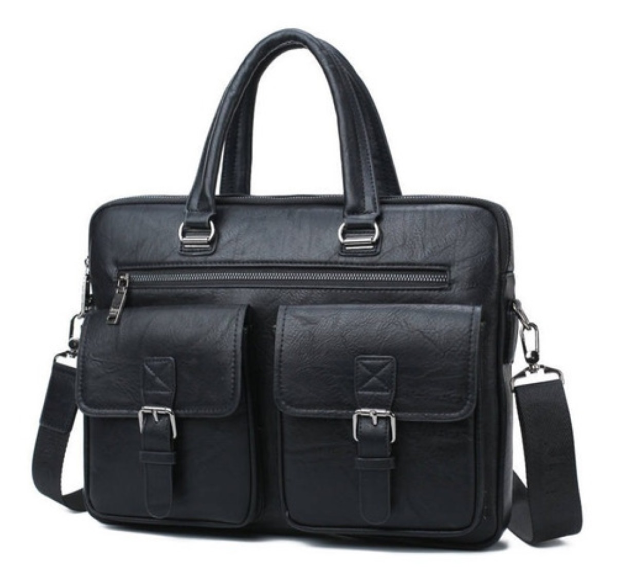 Portafolio Para Caballero Maletín Negro