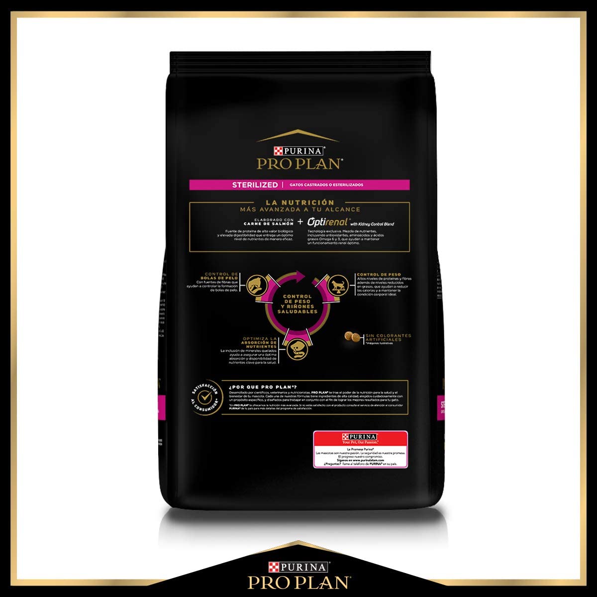 3kg Alimento Purina Proplan Esterilizado Para Gatos