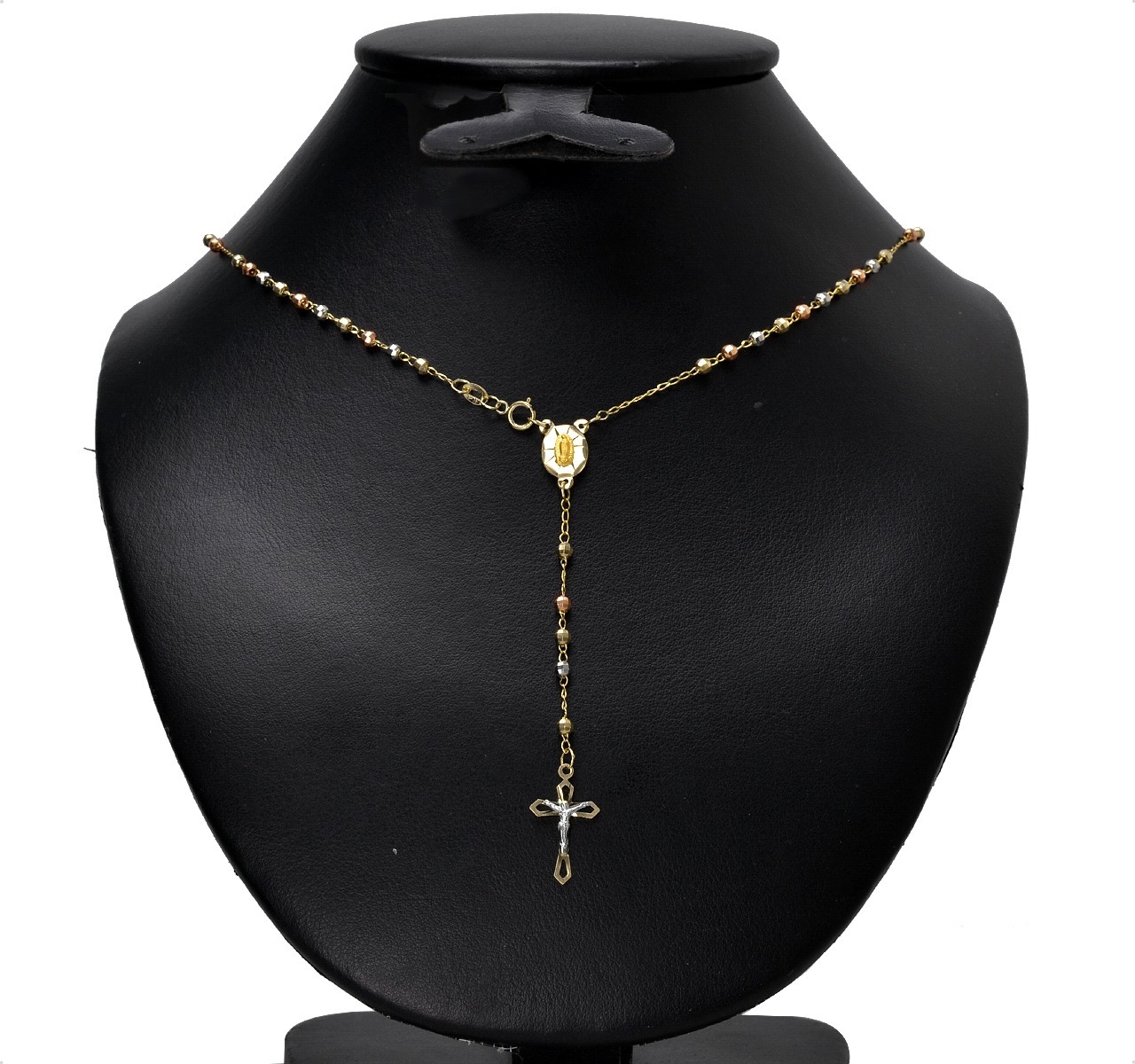 Hermoso Rosario Florentino Oro 10k De 5.3grs, Msi