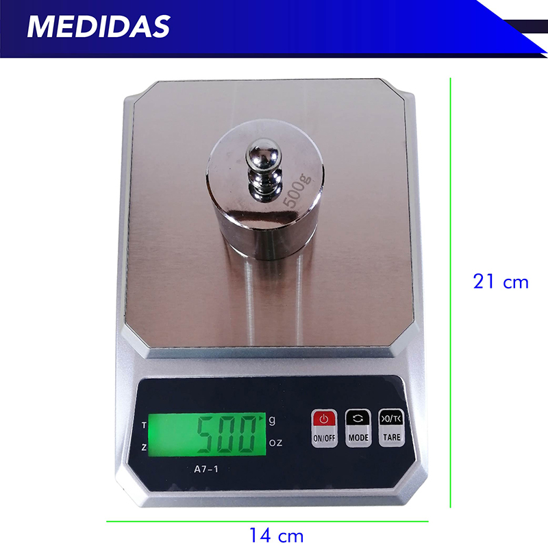 Báscula de cocina digital multi escala CHIC-FANTASY Pilas Incluidas