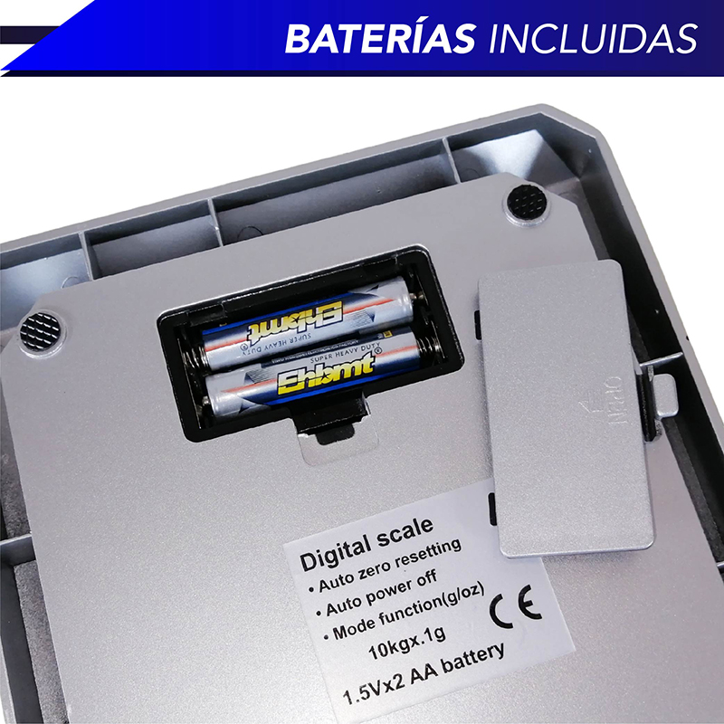 Báscula de cocina digital multi escala CHIC-FANTASY Pilas Incluidas
