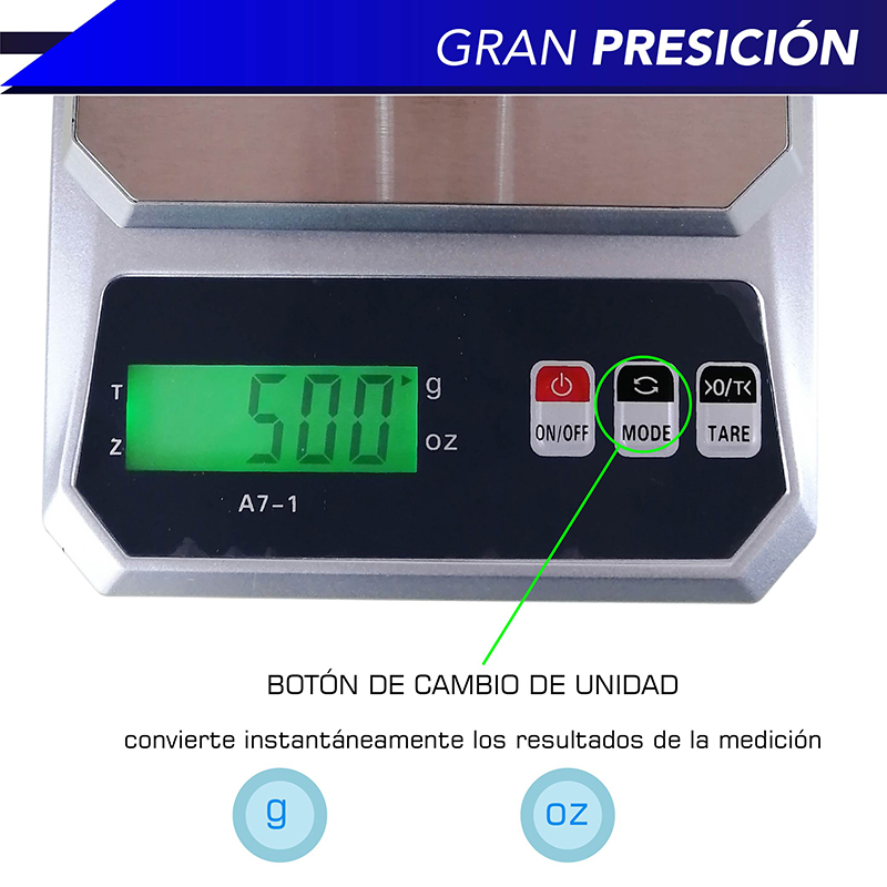 Báscula de cocina digital multi escala CHIC-FANTASY Pilas Incluidas
