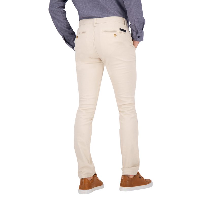 2 Pack Pantalones Estilo Chino De Gabardina Hombre Holstone