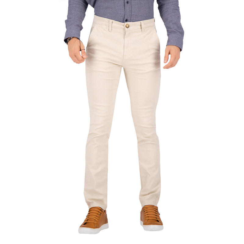 2 Pack Pantalones Estilo Chino De Gabardina Hombre Holstone