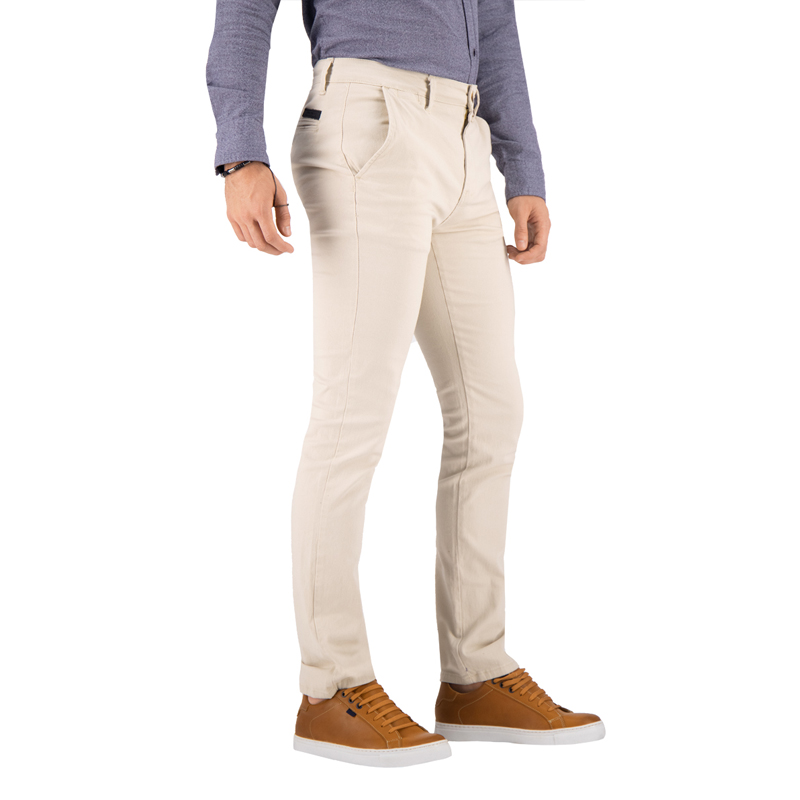 2 Pack Pantalones Estilo Chino De Gabardina Hombre Holstone
