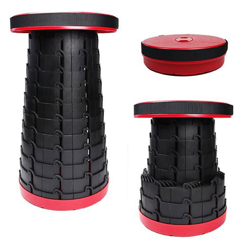 Taburete CHIC-FANTASY Plegable Banco Plegable Silla Plegable portátil retráctil, Banco telescópico Plegables Ligeros