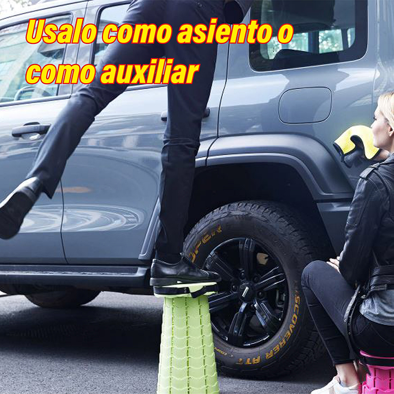 Taburete CHIC-FANTASY Plegable Banco Plegable Silla Plegable portátil retráctil, Banco telescópico Plegables Ligeros