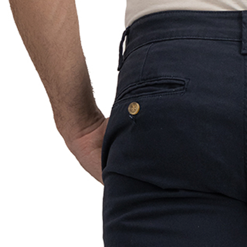 2 Pack Pantalones Estilo Chino De Gabardina Hombre Holstone