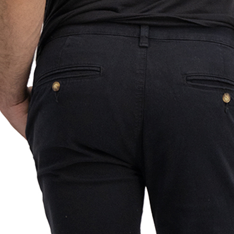 2 Pack Pantalones Estilo Chino De Gabardina Hombre Holstone