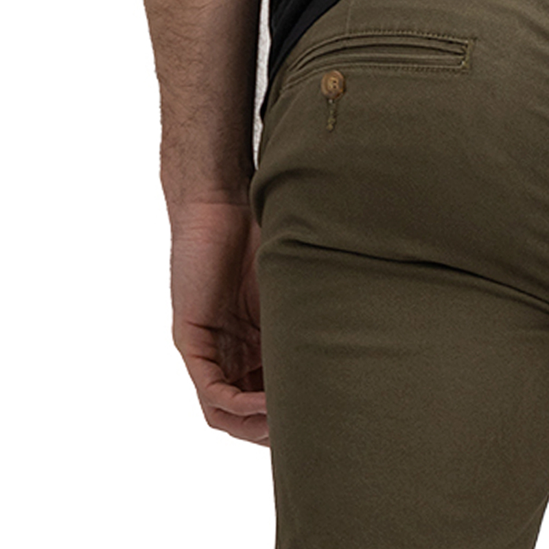 2 Pack Pantalones Estilo Chino De Gabardina Hombre Holstone