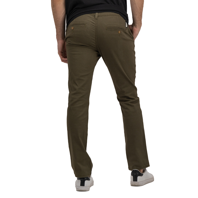 2 Pack Pantalones Estilo Chino De Gabardina Hombre Holstone