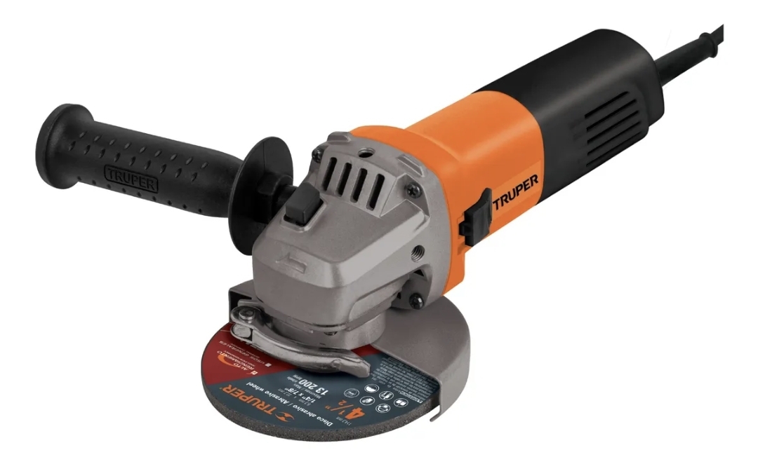 Esmeriladora Truper Profesional de 4 1/2 800 watts