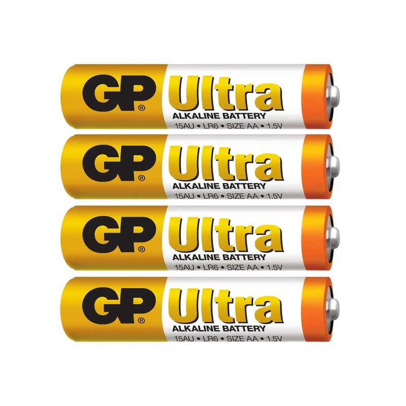 Pilas Alcalinas Aa / Ultra Gp Batteries Lr6 / Pack Con 4 Piezas / GPPCA15AU017