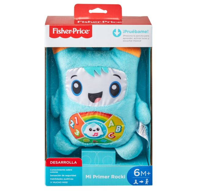 Peluche Mi Primer Rocki Bebe GFJ26 Fisher Price Mattel