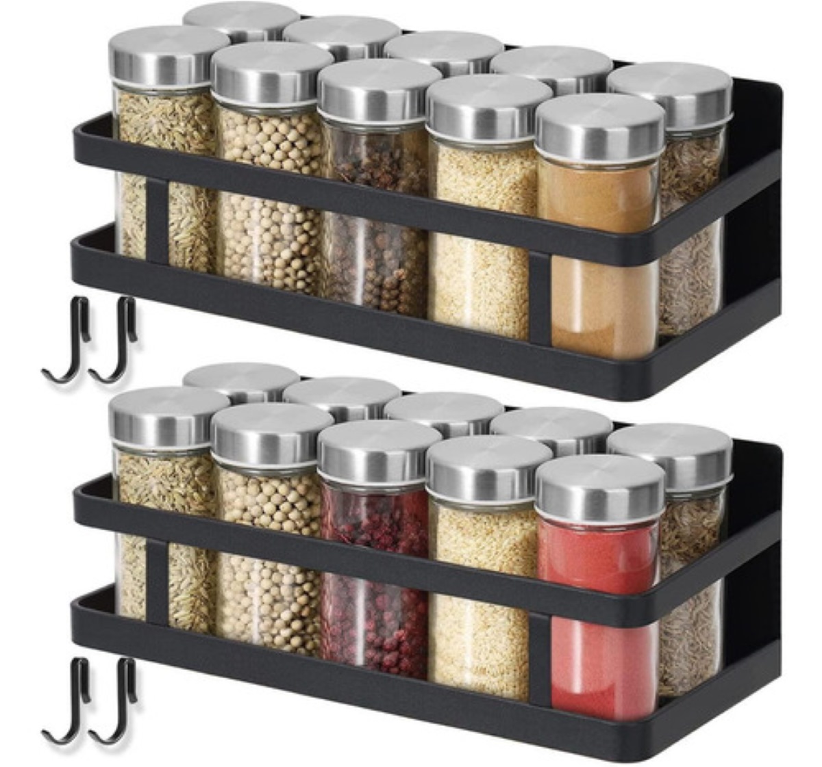 2 Estante Organizador Magnético Para Especias