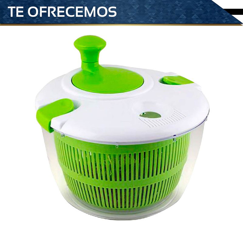 Centrifugadora RD ROYAL COOK Secadora de Lechuga Coladores de verduras Escurridor de frutas y verduras 