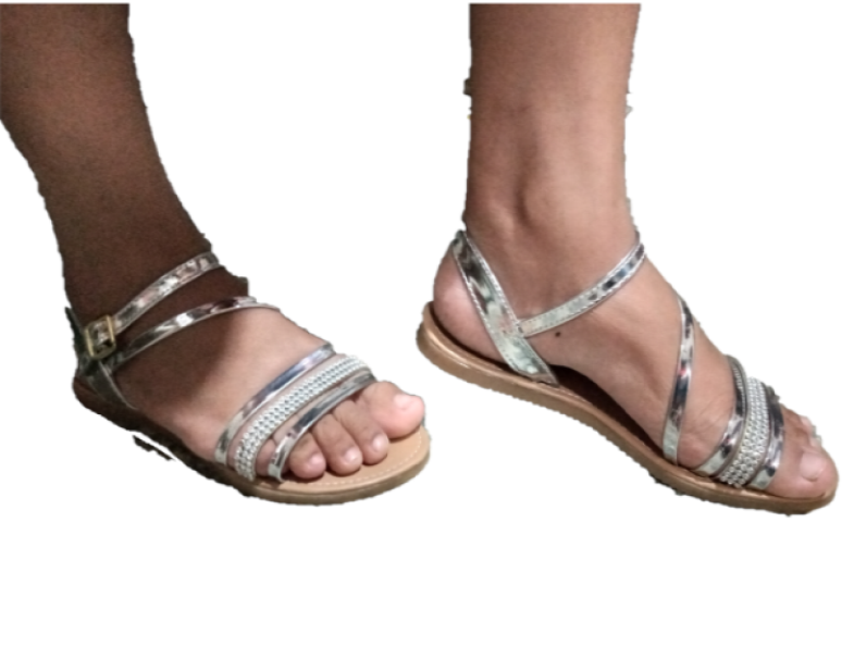 sandalia artesanal de mujer dama comodas